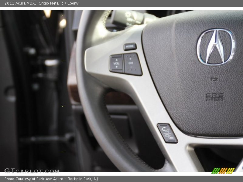 Grigio Metallic / Ebony 2011 Acura MDX