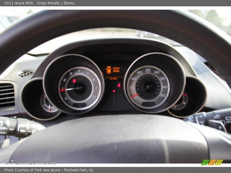 Grigio Metallic / Ebony 2011 Acura MDX