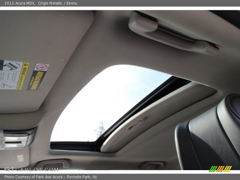 Grigio Metallic / Ebony 2011 Acura MDX