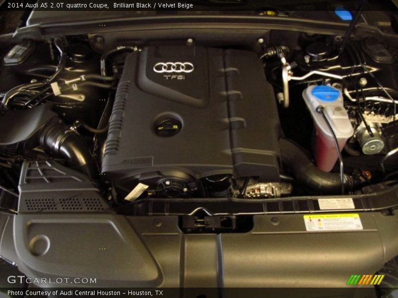 Brilliant Black / Velvet Beige 2014 Audi A5 2.0T quattro Coupe