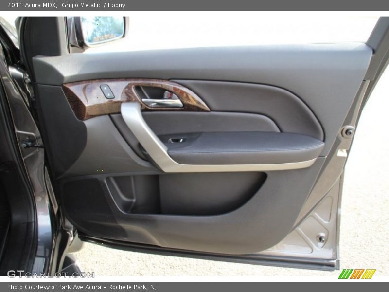 Grigio Metallic / Ebony 2011 Acura MDX