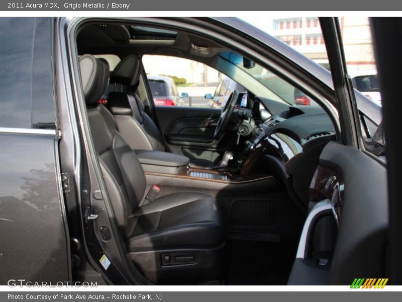 Grigio Metallic / Ebony 2011 Acura MDX