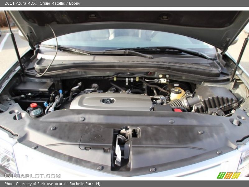 Grigio Metallic / Ebony 2011 Acura MDX