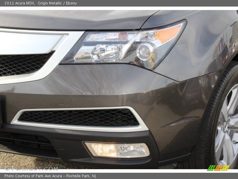 Grigio Metallic / Ebony 2011 Acura MDX