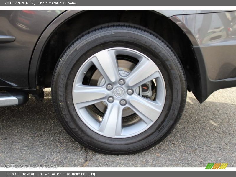 Grigio Metallic / Ebony 2011 Acura MDX