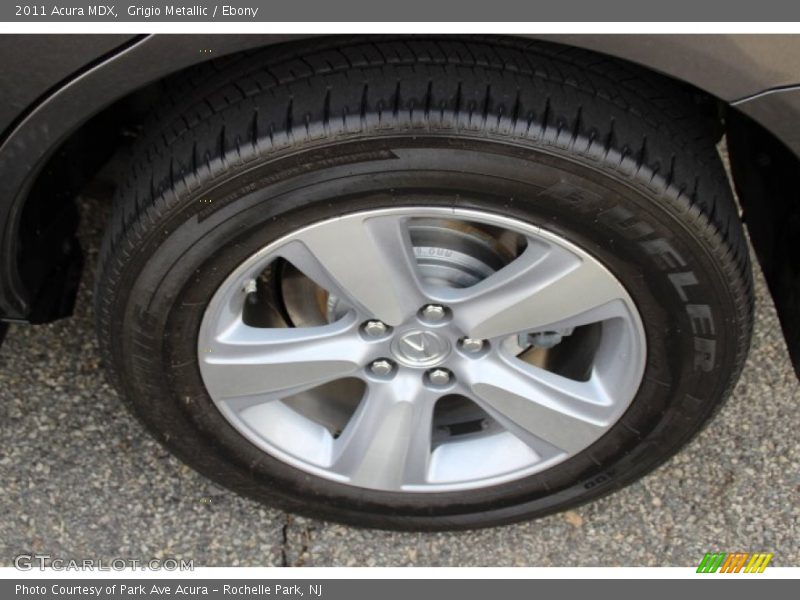 Grigio Metallic / Ebony 2011 Acura MDX