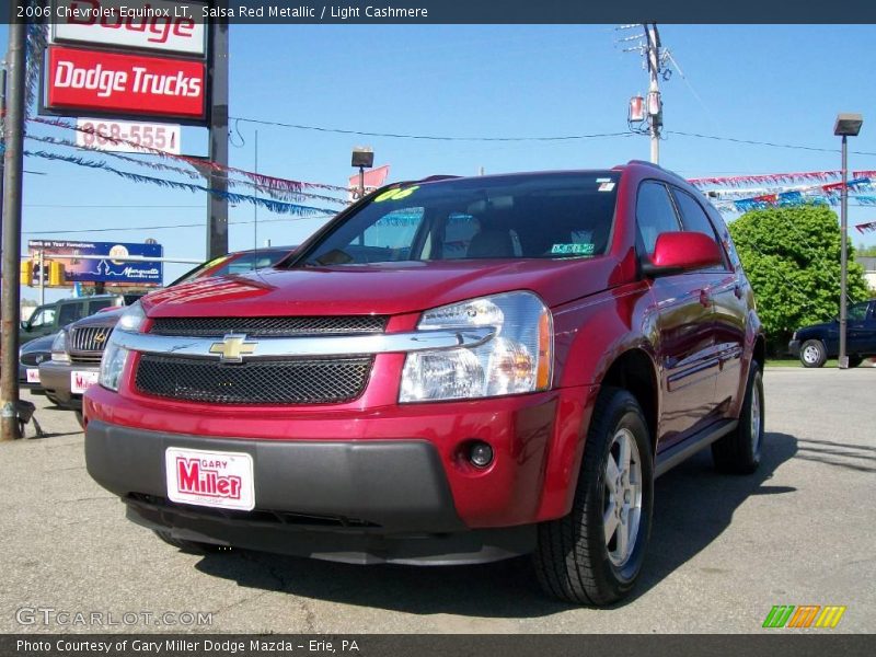 Salsa Red Metallic / Light Cashmere 2006 Chevrolet Equinox LT