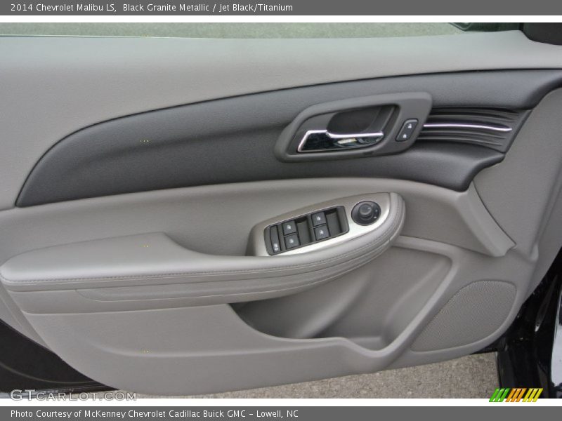 Black Granite Metallic / Jet Black/Titanium 2014 Chevrolet Malibu LS