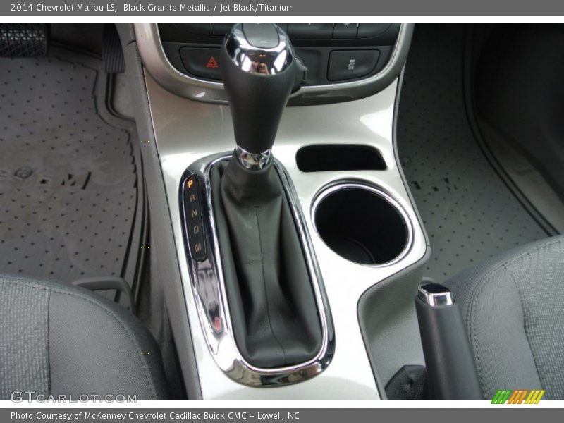 Black Granite Metallic / Jet Black/Titanium 2014 Chevrolet Malibu LS