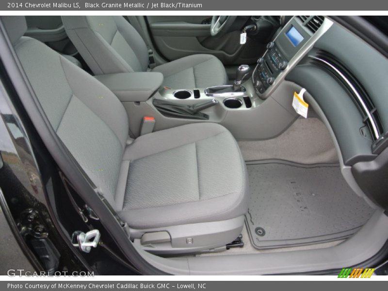 Black Granite Metallic / Jet Black/Titanium 2014 Chevrolet Malibu LS