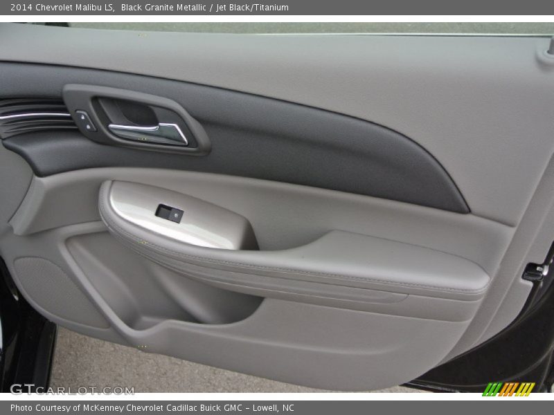 Black Granite Metallic / Jet Black/Titanium 2014 Chevrolet Malibu LS