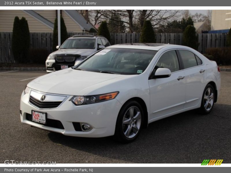 Bellanova White Pearl / Ebony 2012 Acura TSX Sedan