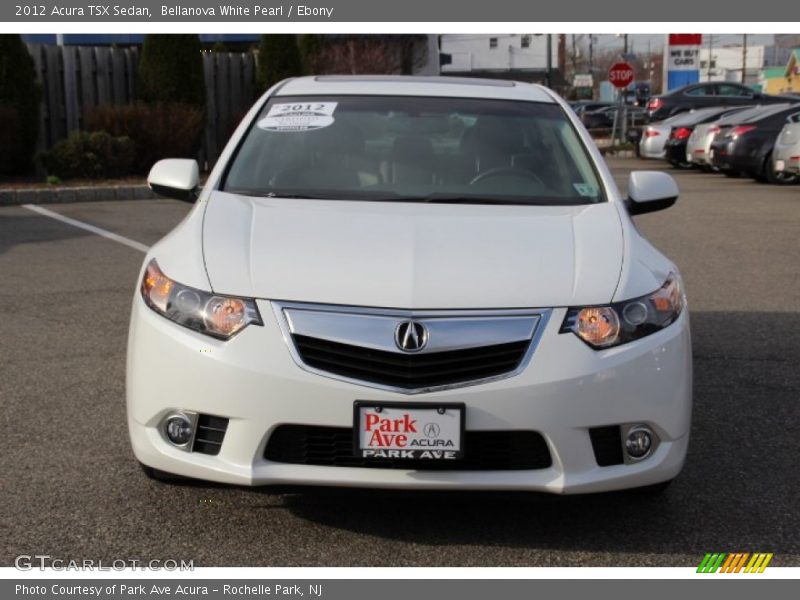 Bellanova White Pearl / Ebony 2012 Acura TSX Sedan