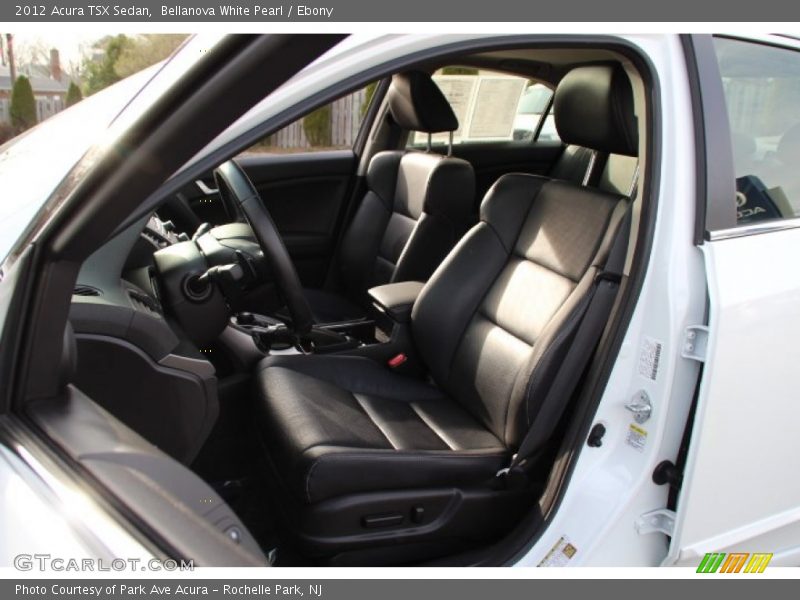 Bellanova White Pearl / Ebony 2012 Acura TSX Sedan