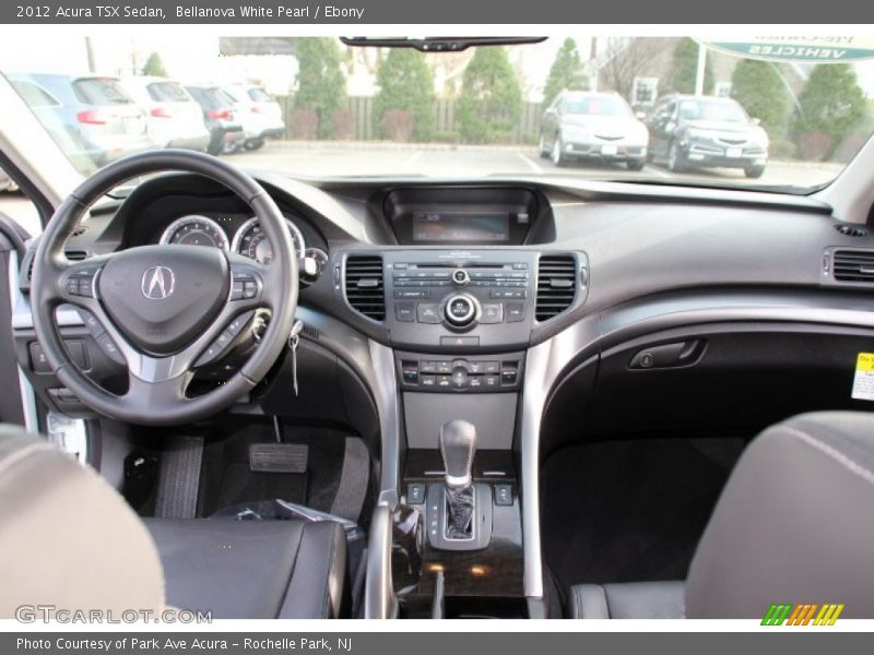 Bellanova White Pearl / Ebony 2012 Acura TSX Sedan