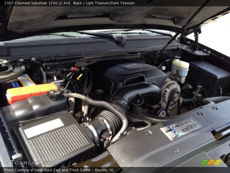 Black / Light Titanium/Dark Titanium 2007 Chevrolet Suburban 1500 LS 4x4