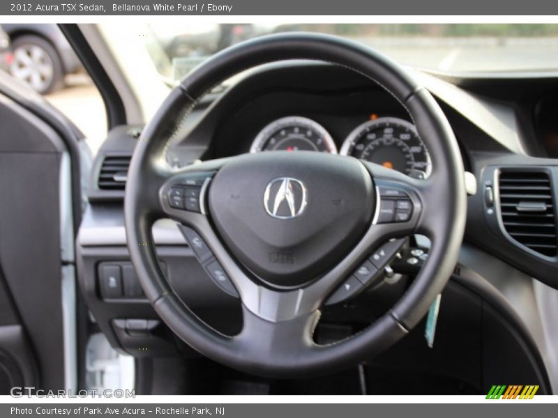 Bellanova White Pearl / Ebony 2012 Acura TSX Sedan