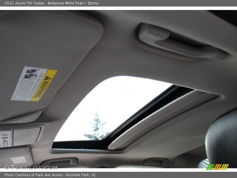 Bellanova White Pearl / Ebony 2012 Acura TSX Sedan