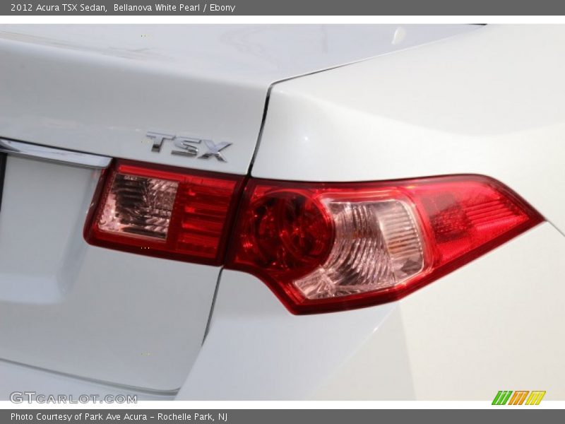 Bellanova White Pearl / Ebony 2012 Acura TSX Sedan