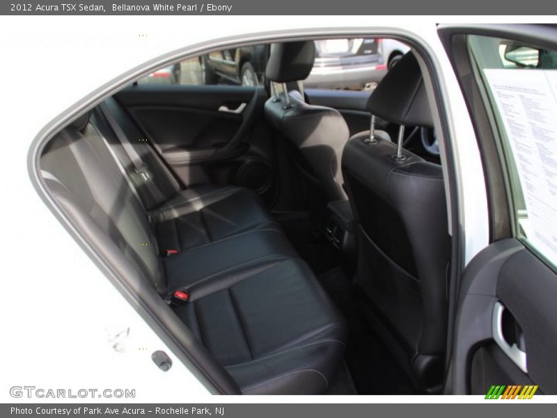 Bellanova White Pearl / Ebony 2012 Acura TSX Sedan