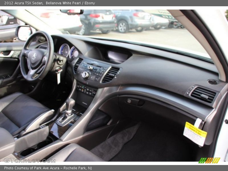 Bellanova White Pearl / Ebony 2012 Acura TSX Sedan