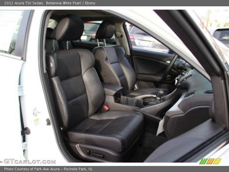 Bellanova White Pearl / Ebony 2012 Acura TSX Sedan