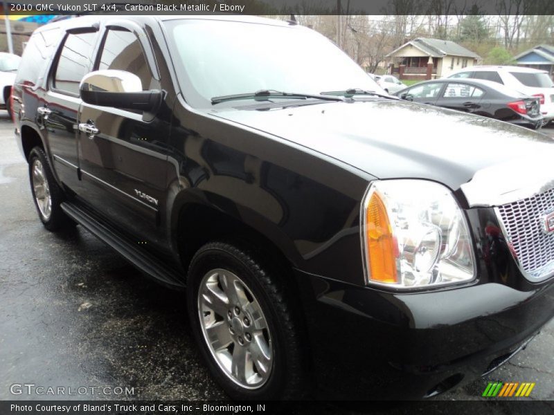 Carbon Black Metallic / Ebony 2010 GMC Yukon SLT 4x4