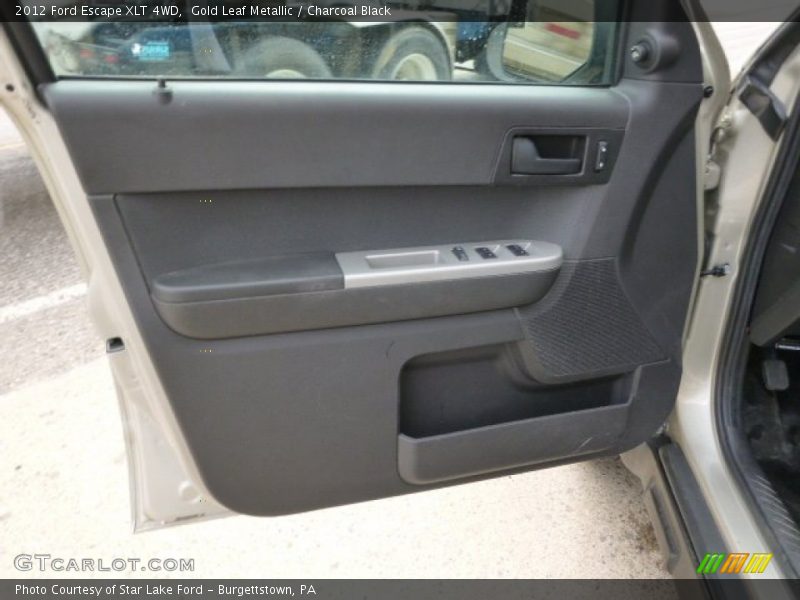 Gold Leaf Metallic / Charcoal Black 2012 Ford Escape XLT 4WD