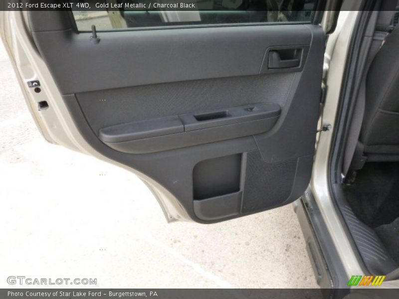 Gold Leaf Metallic / Charcoal Black 2012 Ford Escape XLT 4WD