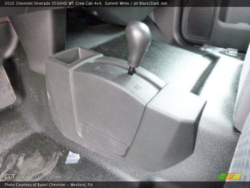 Summit White / Jet Black/Dark Ash 2015 Chevrolet Silverado 3500HD WT Crew Cab 4x4