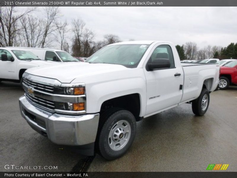 Front 3/4 View of 2015 Silverado 2500HD WT Regular Cab 4x4