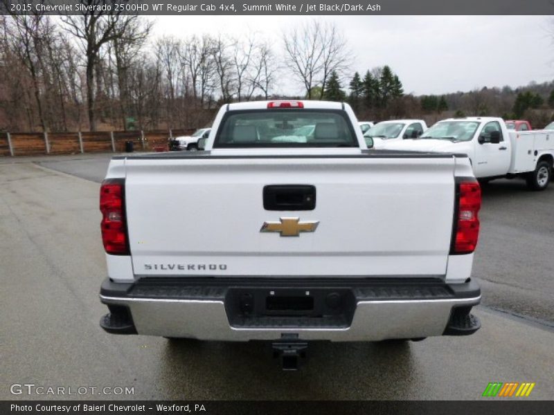 Summit White / Jet Black/Dark Ash 2015 Chevrolet Silverado 2500HD WT Regular Cab 4x4