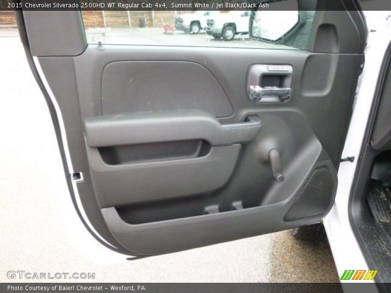 Summit White / Jet Black/Dark Ash 2015 Chevrolet Silverado 2500HD WT Regular Cab 4x4