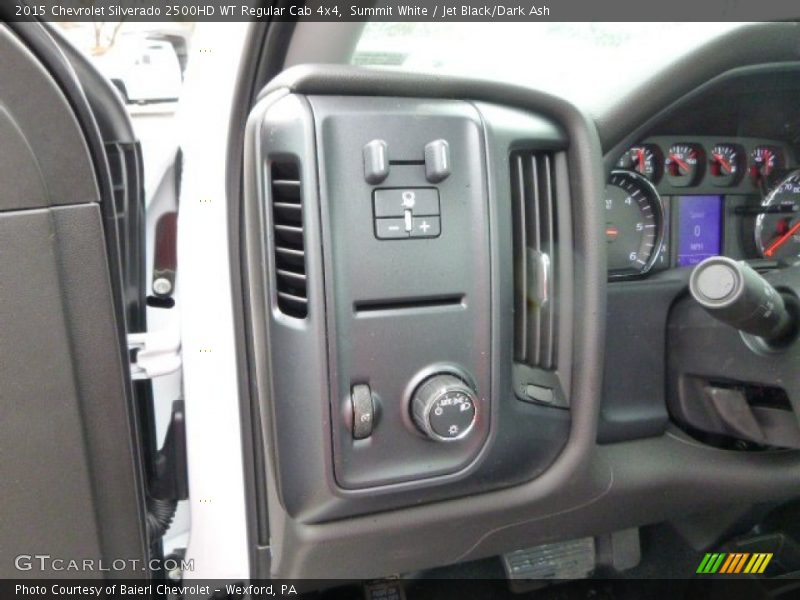 Summit White / Jet Black/Dark Ash 2015 Chevrolet Silverado 2500HD WT Regular Cab 4x4