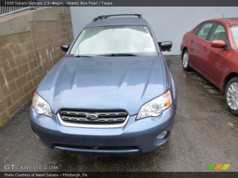Atlantic Blue Pearl / Taupe 2006 Subaru Outback 2.5i Wagon