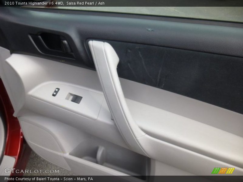 Salsa Red Pearl / Ash 2010 Toyota Highlander V6 4WD