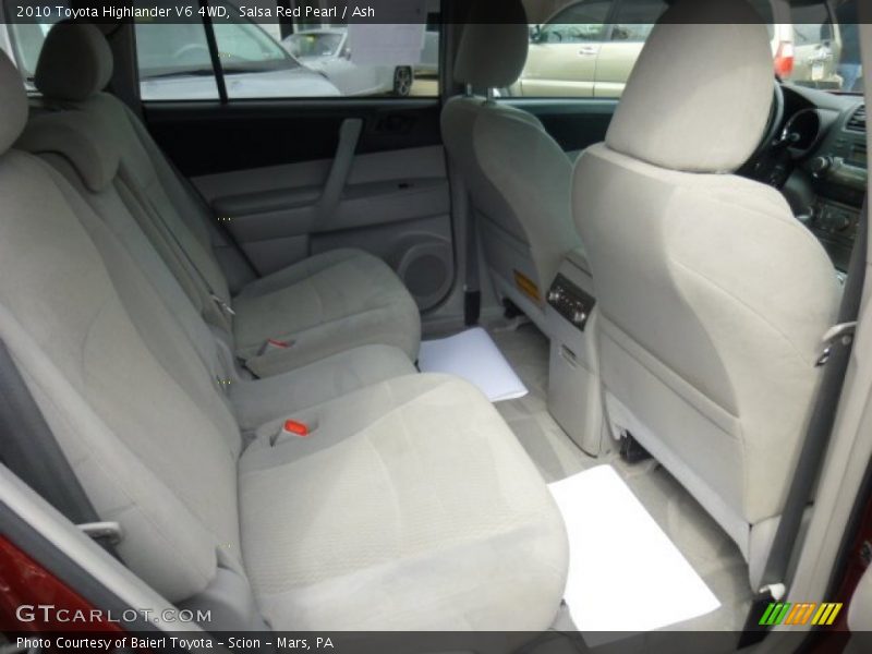 Salsa Red Pearl / Ash 2010 Toyota Highlander V6 4WD