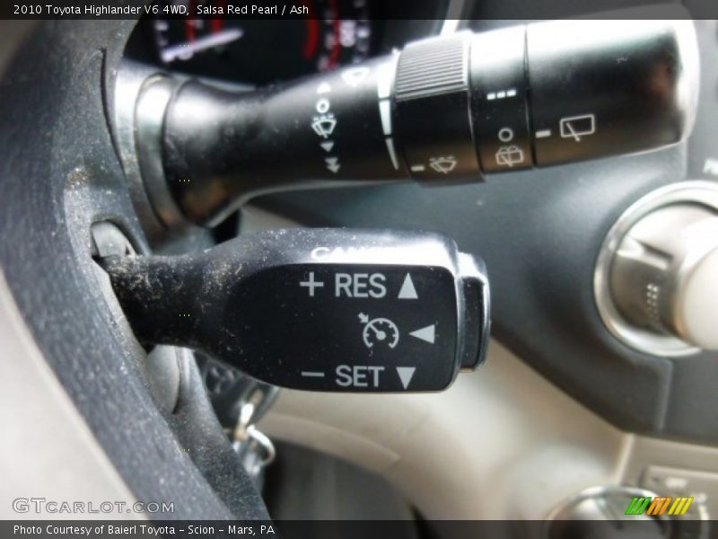 Salsa Red Pearl / Ash 2010 Toyota Highlander V6 4WD