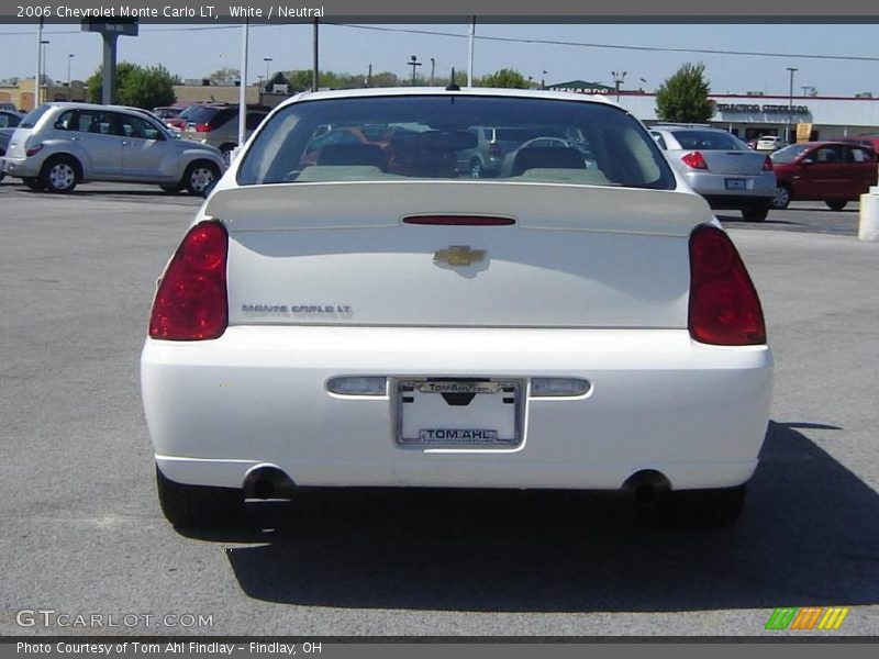 White / Neutral 2006 Chevrolet Monte Carlo LT