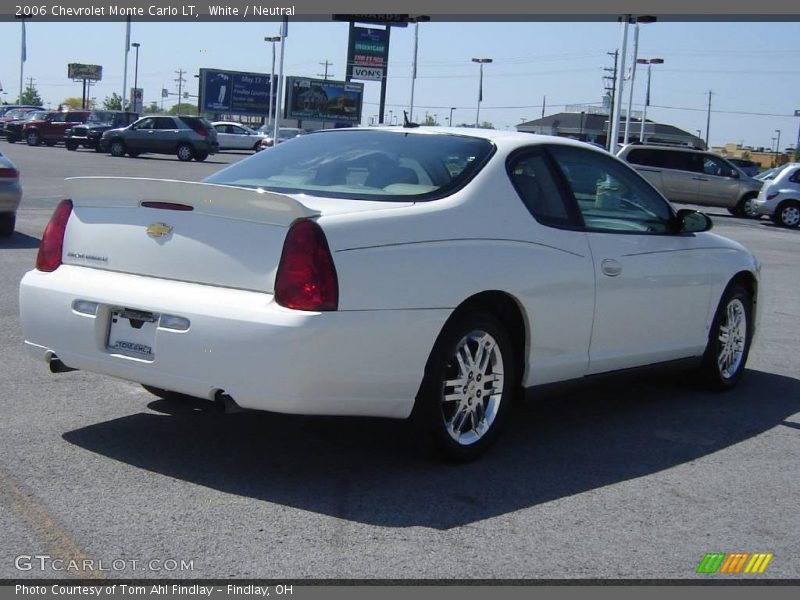 White / Neutral 2006 Chevrolet Monte Carlo LT