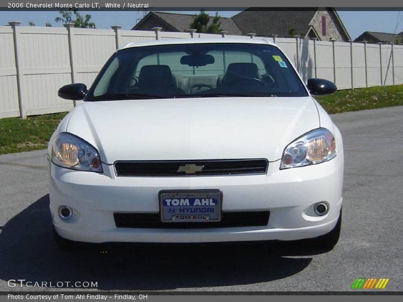 White / Neutral 2006 Chevrolet Monte Carlo LT