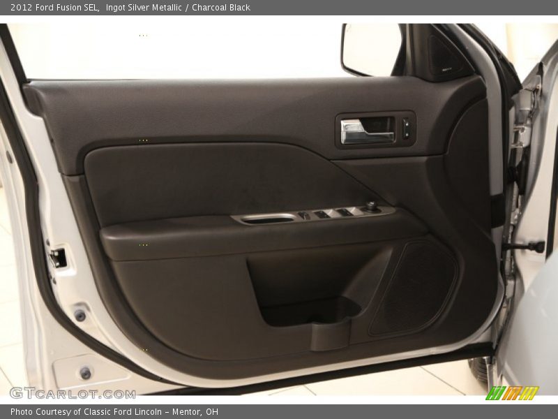 Ingot Silver Metallic / Charcoal Black 2012 Ford Fusion SEL