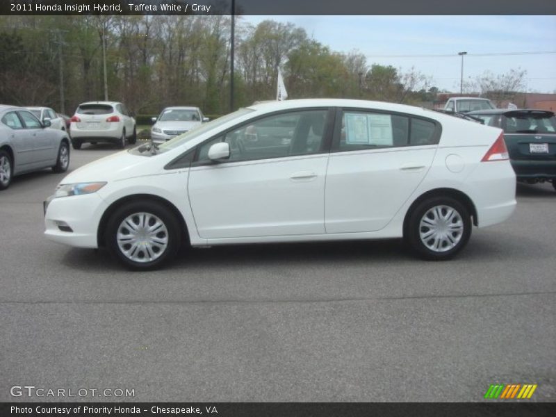 Taffeta White / Gray 2011 Honda Insight Hybrid