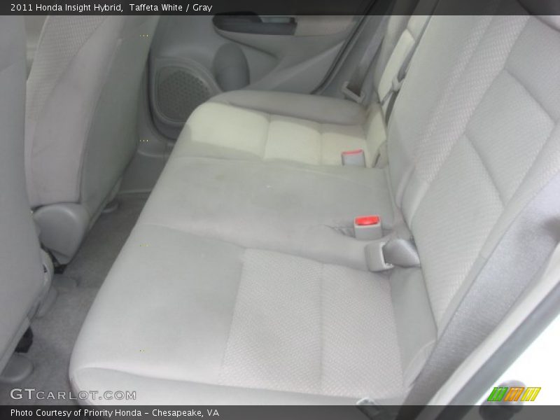 Taffeta White / Gray 2011 Honda Insight Hybrid