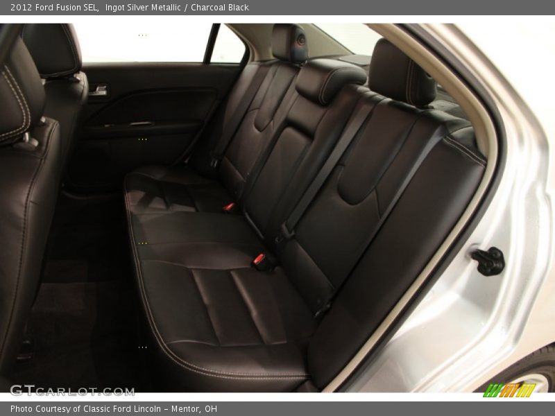 Ingot Silver Metallic / Charcoal Black 2012 Ford Fusion SEL