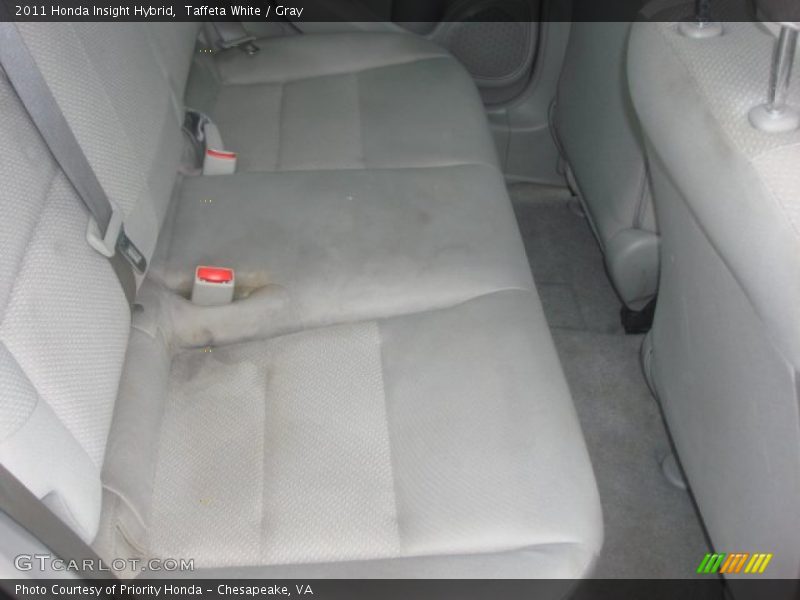 Taffeta White / Gray 2011 Honda Insight Hybrid