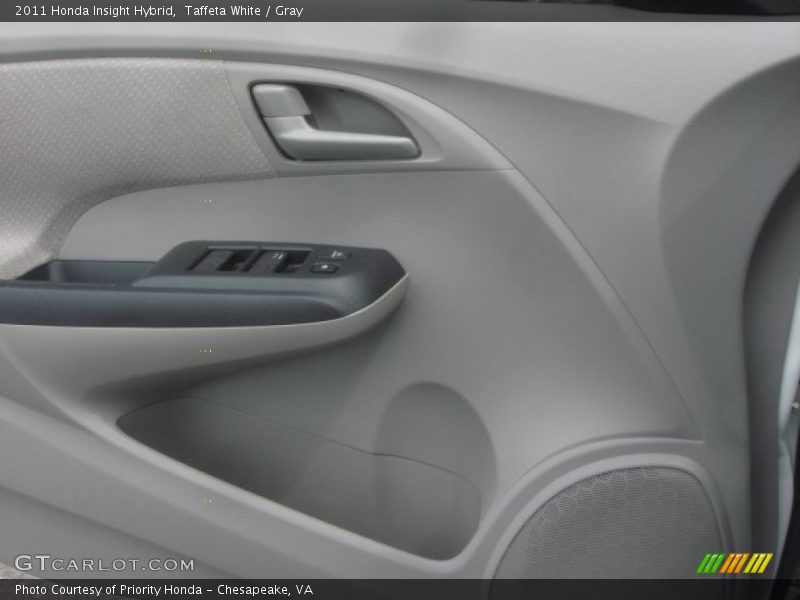 Taffeta White / Gray 2011 Honda Insight Hybrid
