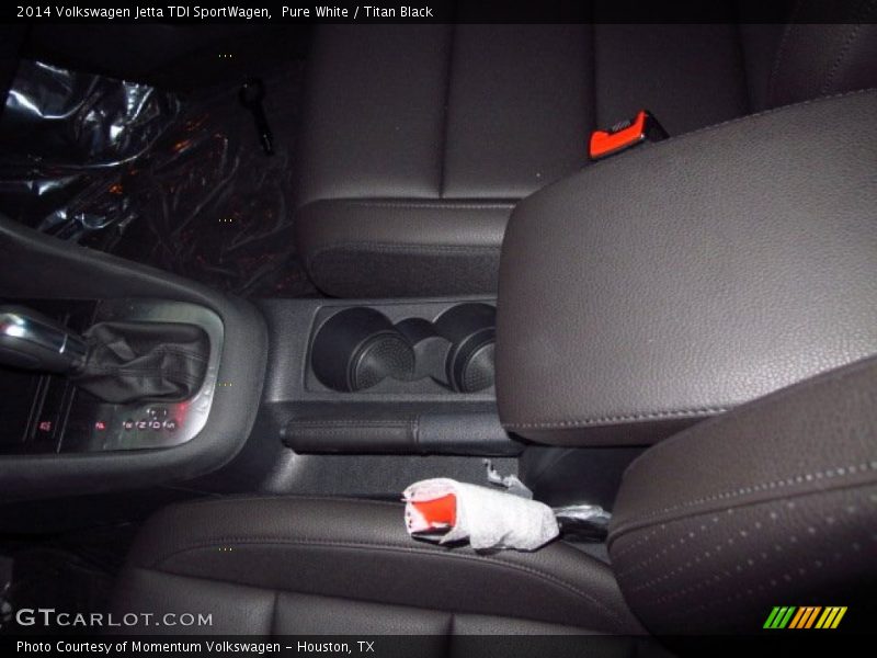 Pure White / Titan Black 2014 Volkswagen Jetta TDI SportWagen