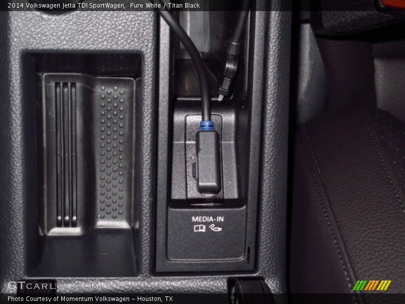 Pure White / Titan Black 2014 Volkswagen Jetta TDI SportWagen