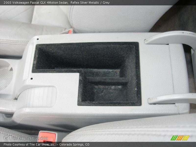 Reflex Silver Metallic / Grey 2003 Volkswagen Passat GLX 4Motion Sedan